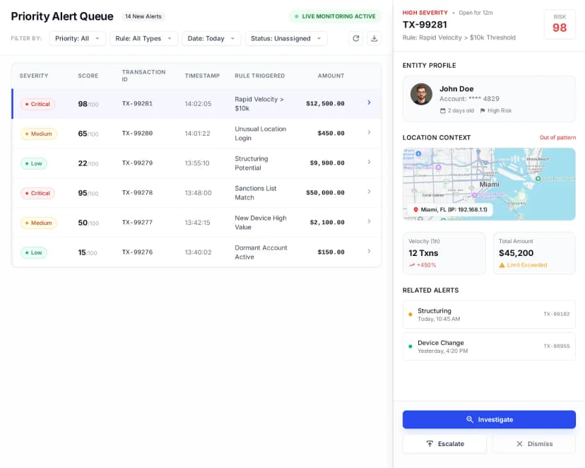 Real-Time Alert System